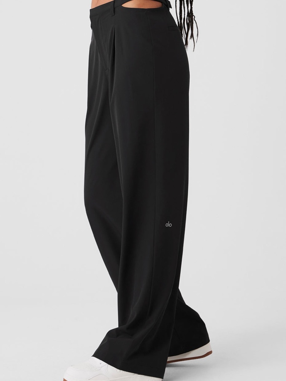 Alo Yoga Mid-rise Showdown Trouser - Black